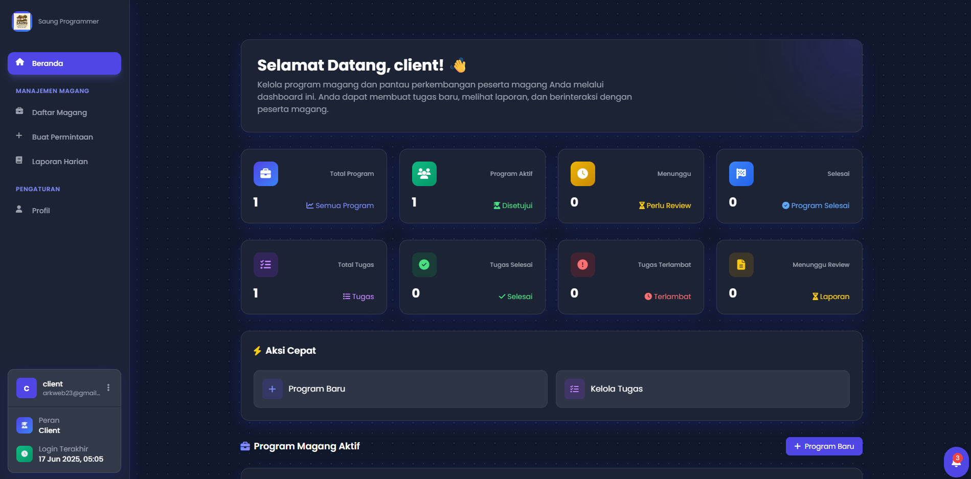 Dashboard Preview
