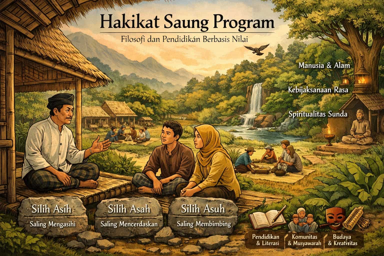 Hakikat Saung Program