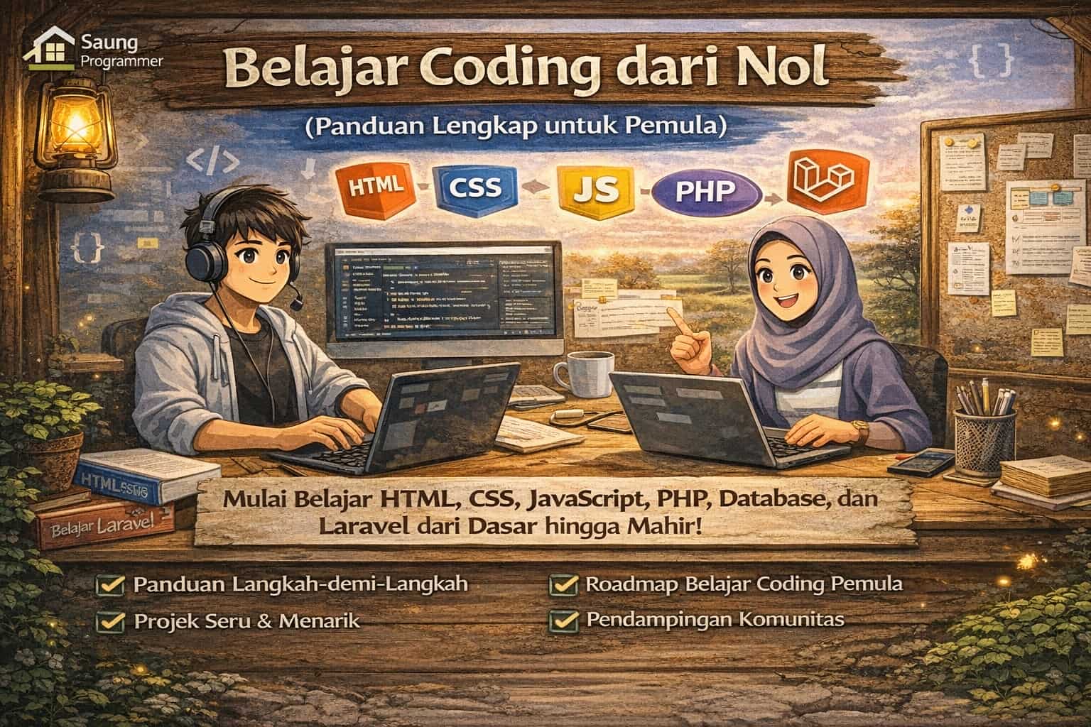 Belajar Coding dari Nol (Panduan Lengkap untuk Pemula)